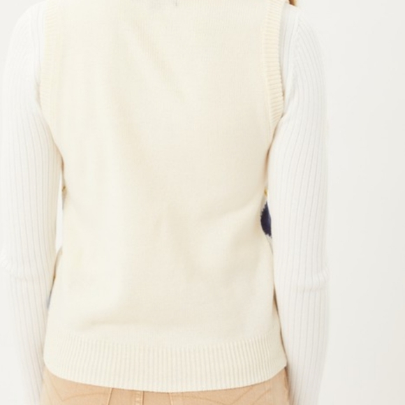 Argyle Pattern Sweater Vest - Picture 8 of 16